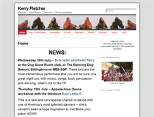Tablet Screenshot of kerryfletcher.co.uk